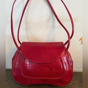 DKNY Bold Red Shoulder Bag